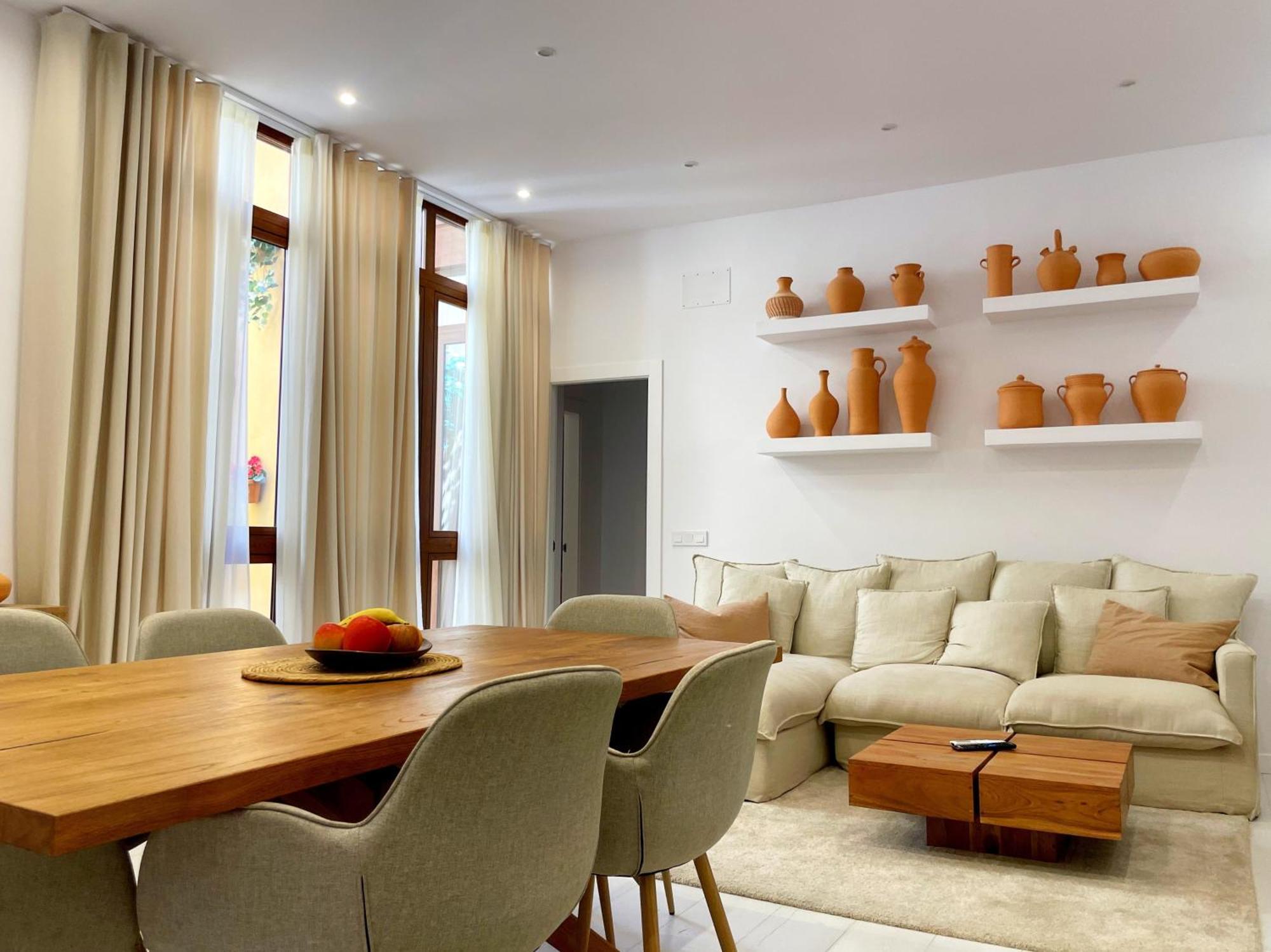Piso Familiar Con Tres Habitaciones En La Goleta 马拉加 外观 照片