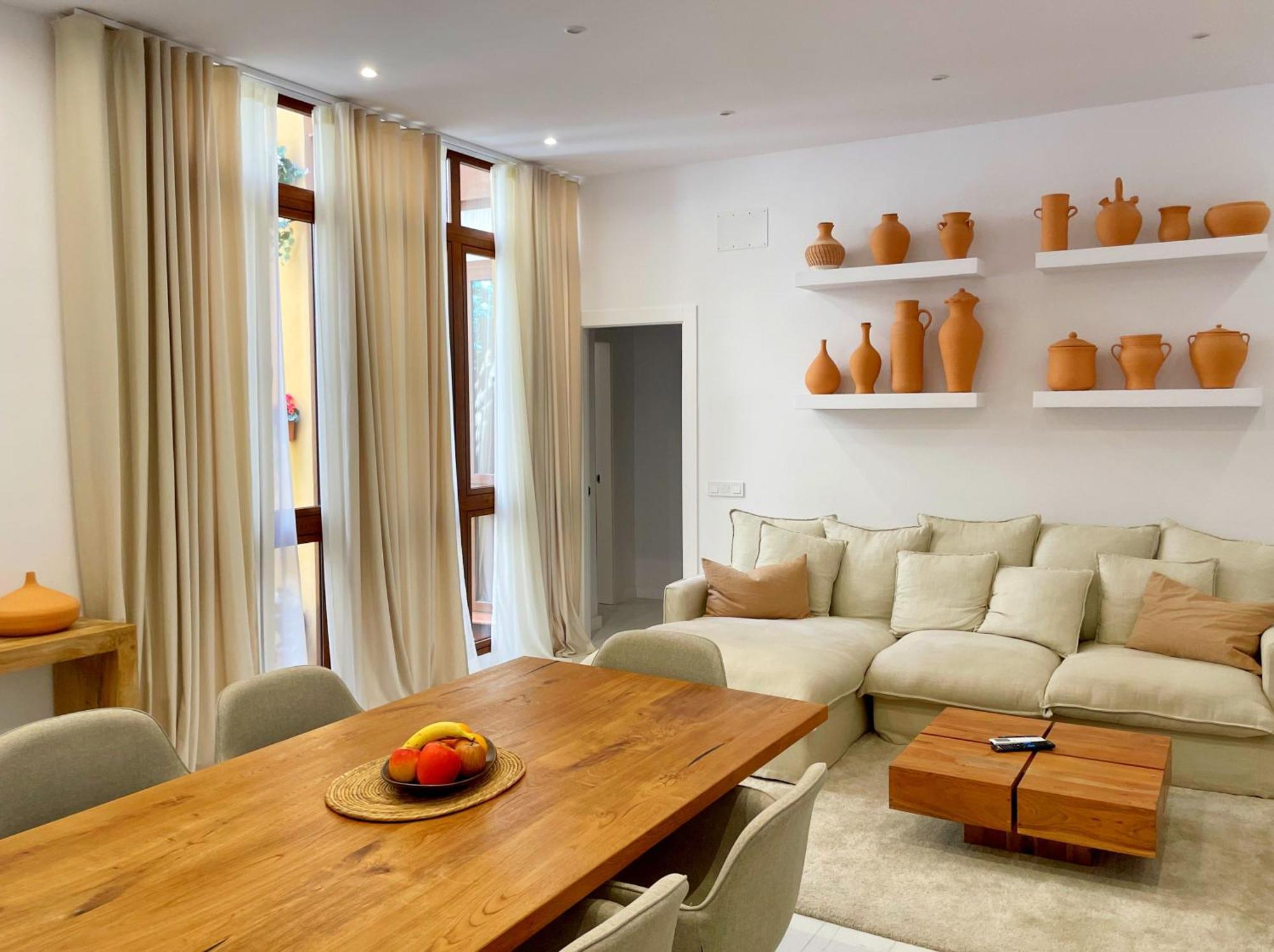 Piso Familiar Con Tres Habitaciones En La Goleta 马拉加 外观 照片