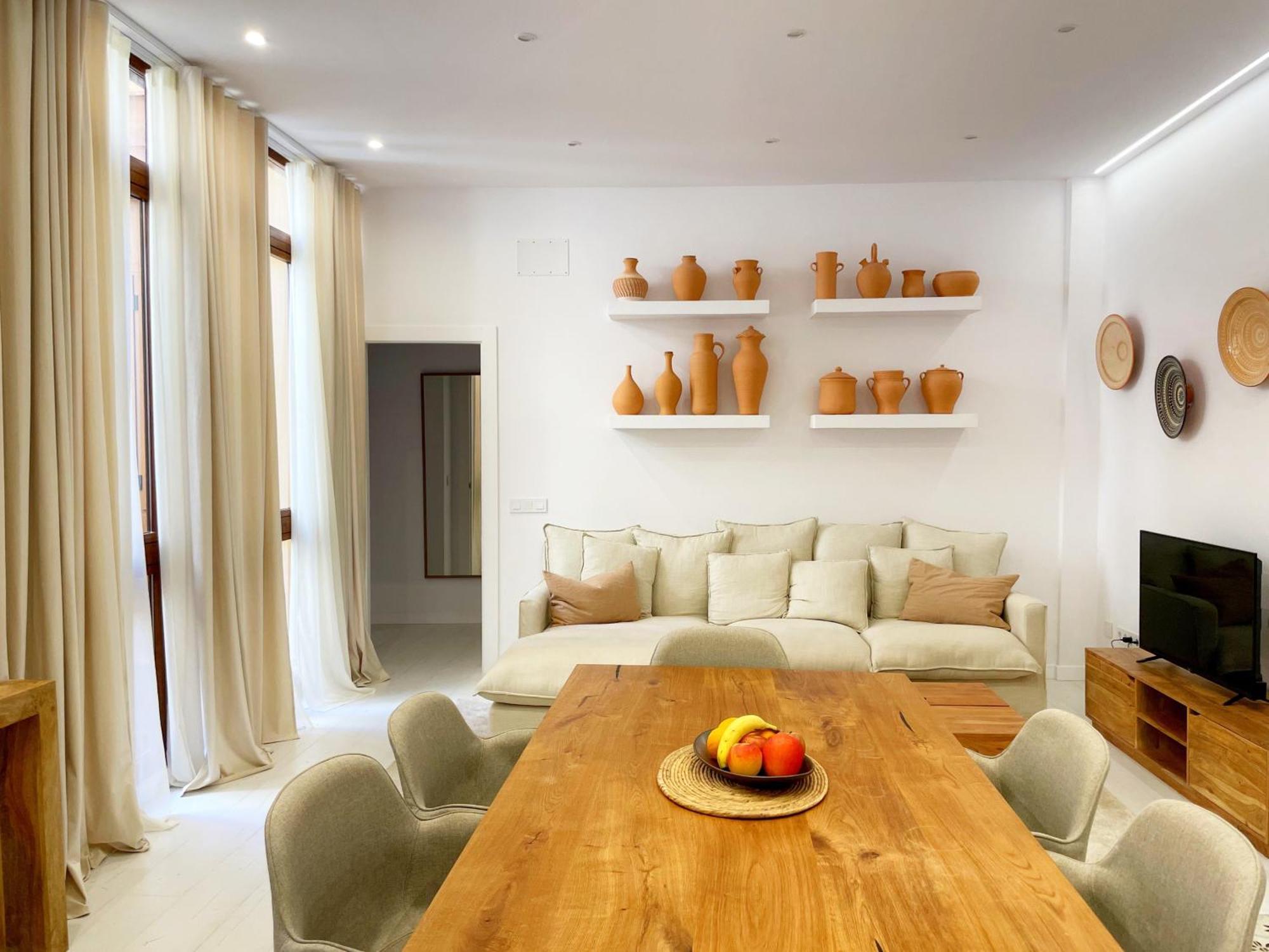 Piso Familiar Con Tres Habitaciones En La Goleta 马拉加 外观 照片